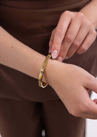 PURELEI Armband 'Valentines Day' in Goud: voorkant