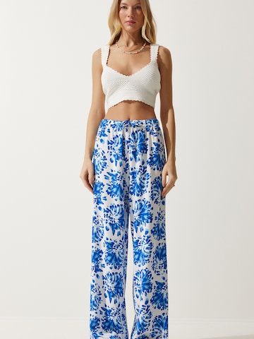 Wide Leg Pantalon Happiness İstanbul en beige