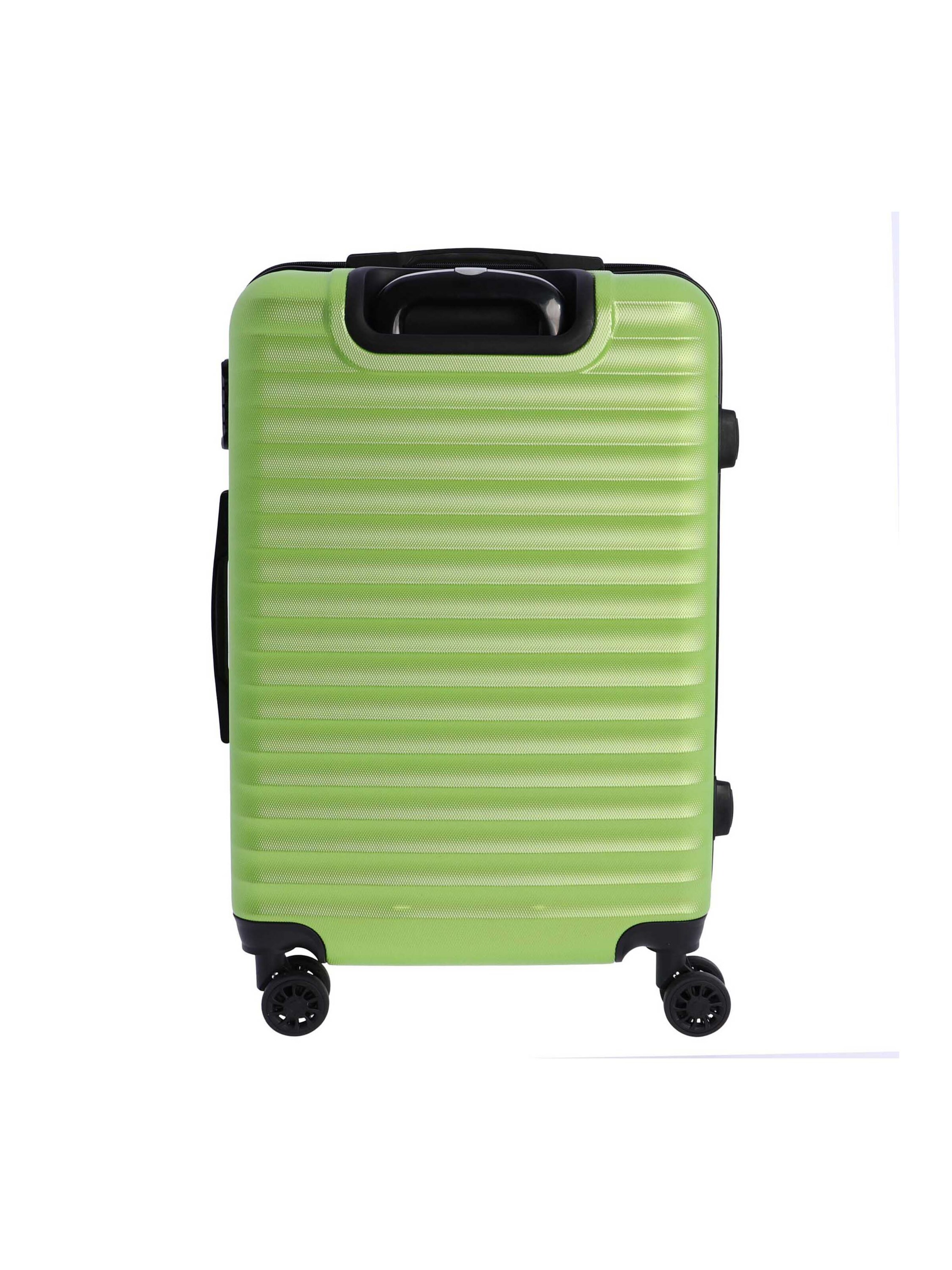 Don Algodon - Carrito 'DON ALGODON Maleta Mediana 23 kg | Maleta de Viaje Rígida con 4 Ruedas Dobles 360º, Candado TSA y Asa Telescópica | Equipaje Resistente al Agua para Viajes en Avión' en verde