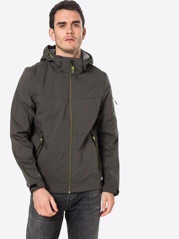 KILLTEC Outdoorjacke 'Vojak' in Grau: predná strana