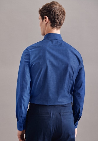 SEIDENSTICKER Slim fit Zakelijk overhemd ' Slim ' in Blauw