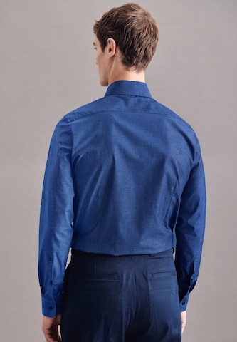 SEIDENSTICKER Slim fit Business Shirt ' Slim ' in Blue