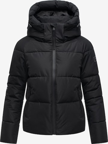NAVAHOO Winterjacke 'Frostherz XIV' in Schwarz: Vorderseite