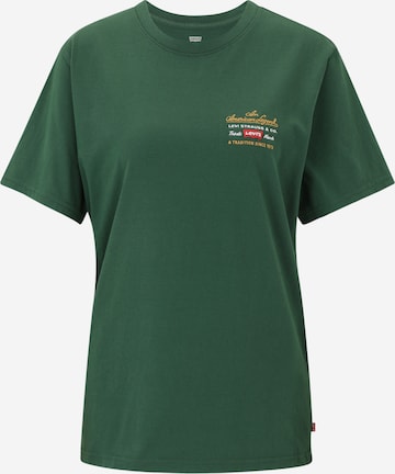 LEVI'S ® - Camisa 'Relaxed Graphic Tee' em verde: frente