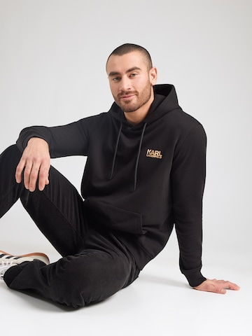 Karl Lagerfeld Sweatshirt in Schwarz: Vorderseite