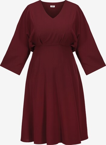 Karko Cocktail Dress ' TYCJANA ' in Red: front