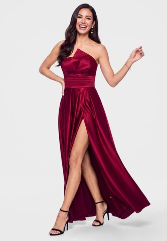 Ombre Evening dress in Red