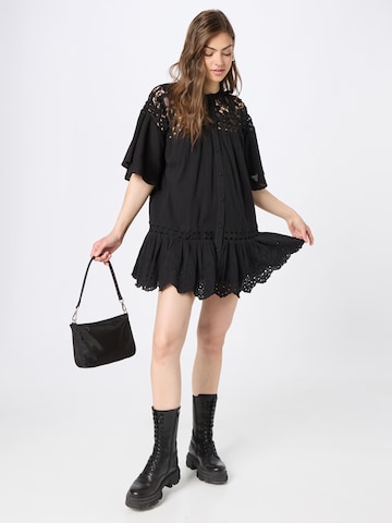 River Island Shirt dress 'QUINN' in Black