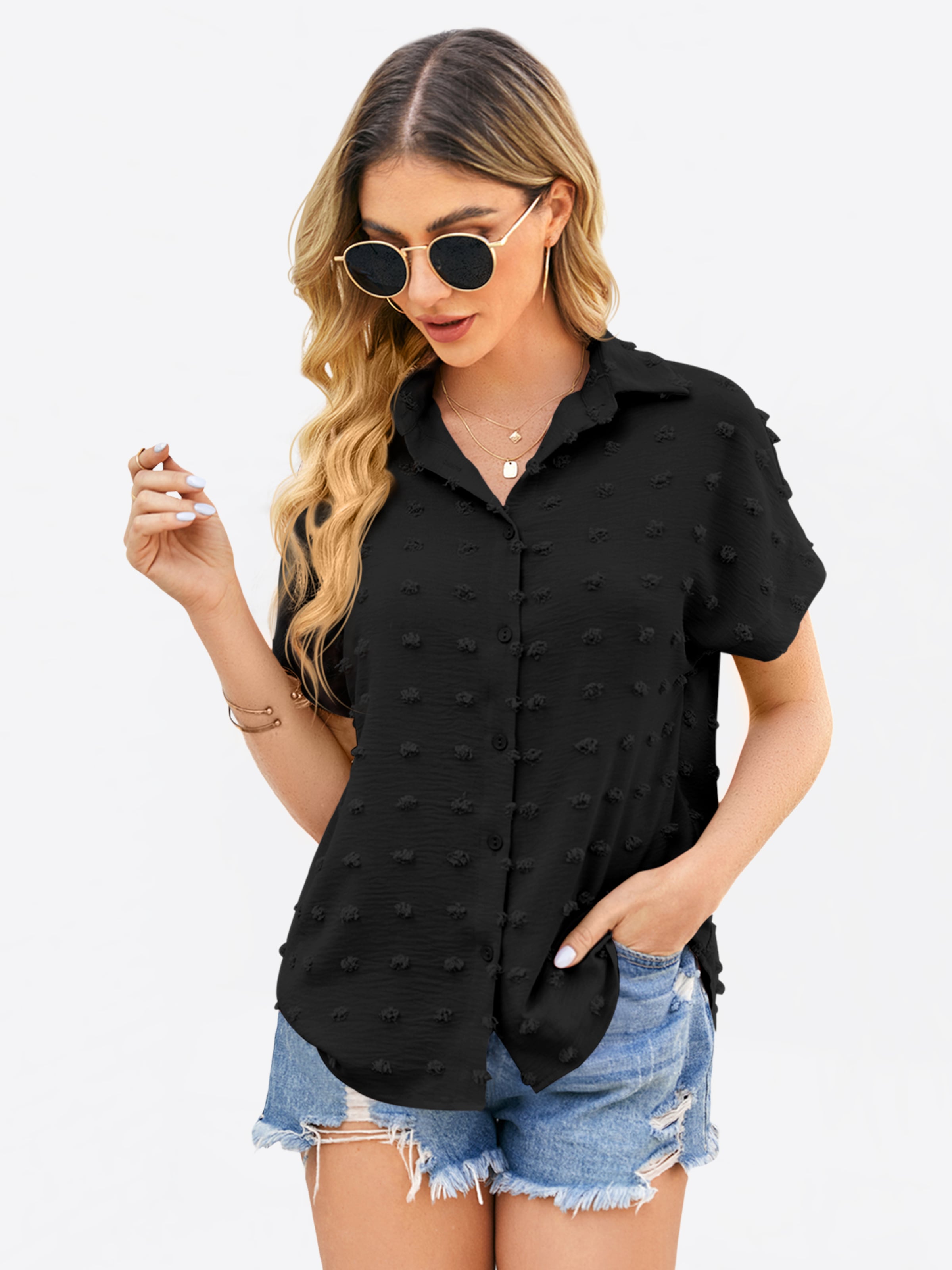 Camicia da donna di Imily Bela in nero