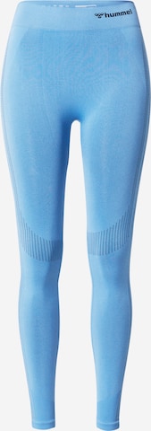 Hummel - Calças de desporto em azul: frente