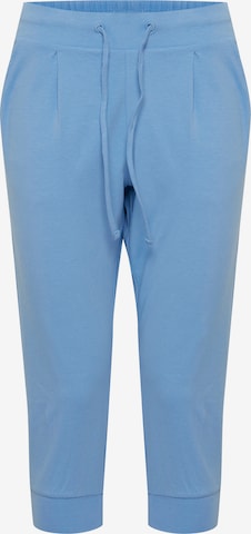 b.young Pleat-Front Pants 'PANDINA' in Blue: front
