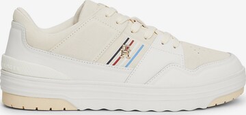 TOMMY HILFIGER Trampki niskie 'Global Stripe' w kolorze beżowy