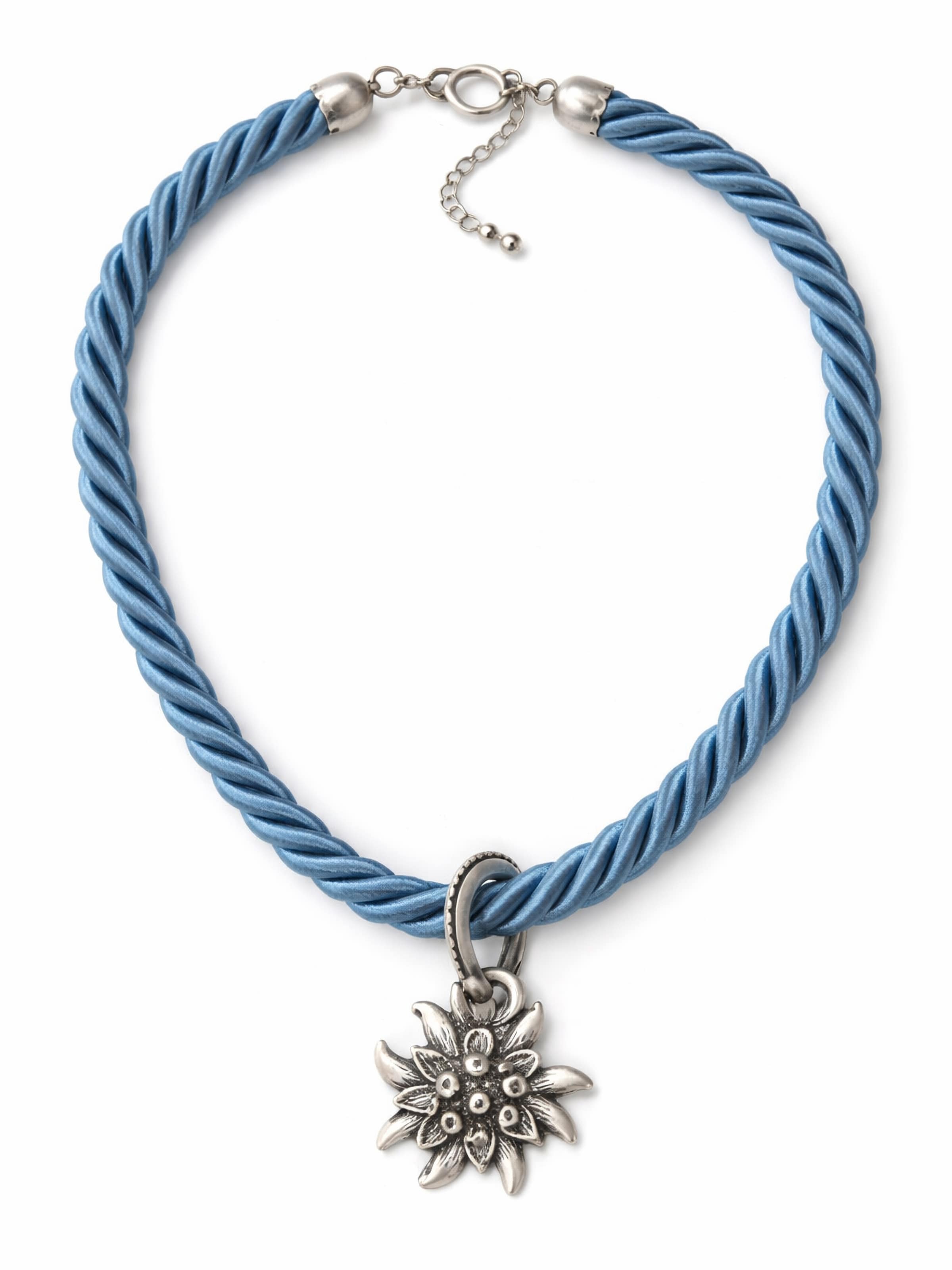 Allgäu Rebell Necklace 'Marlene' in Blue: front