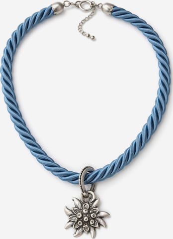 Allgäu Rebell Necklace 'Marlene' in Blue: front