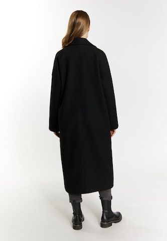 DreiMaster Vintage Between-Seasons Coat in Black