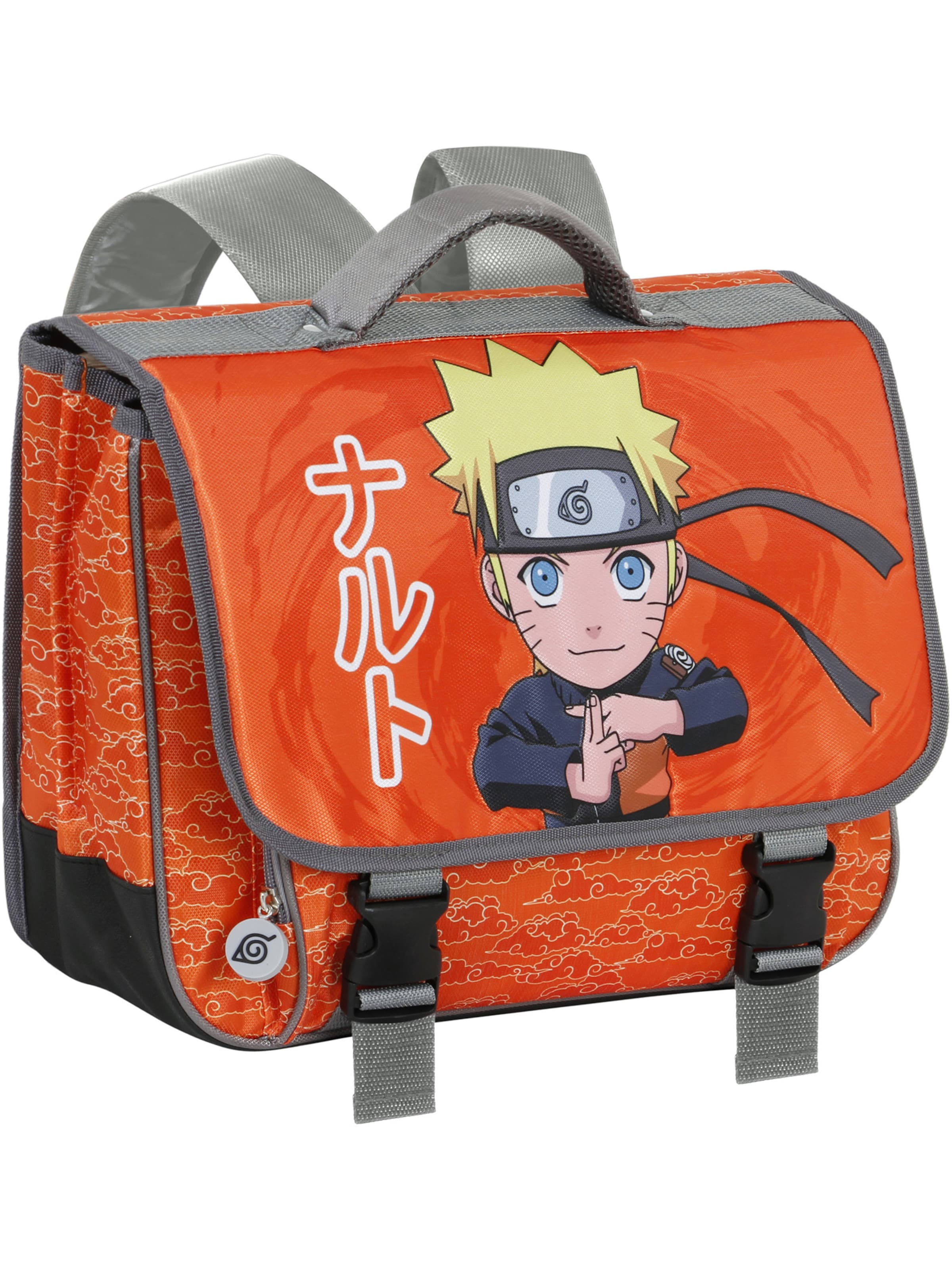 Naruto Backpack 'Chikara-Cartable 2.0' in Orange