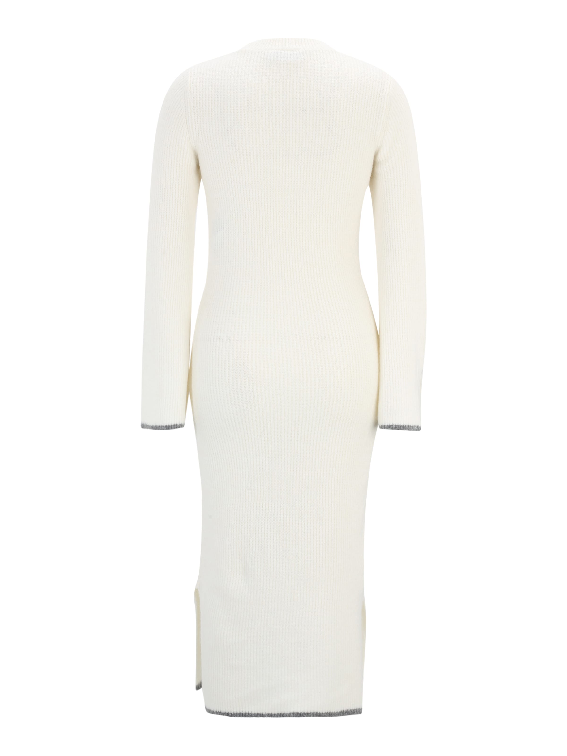 Vila Petite Kootud kleit 'VIWELCOME', värv valge