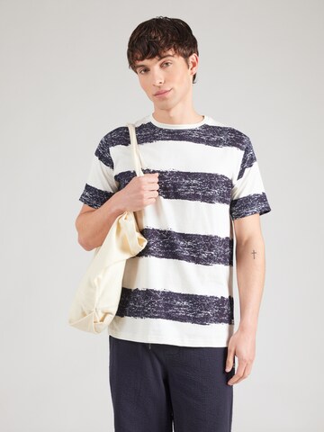 INDICODE JEANS Shirt 'Paint' in Blue: front