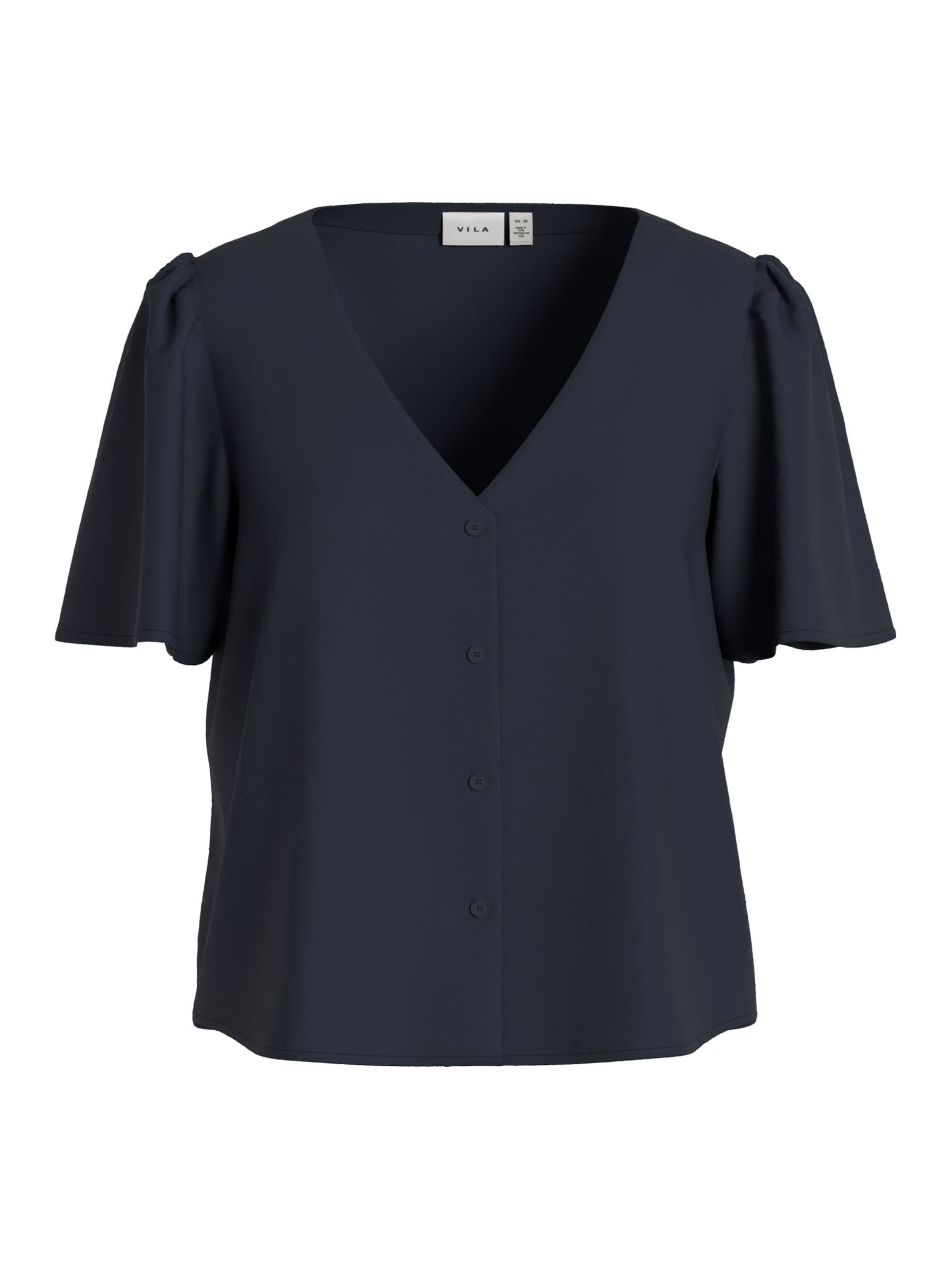 Chemisier 'VIGrace' VILA en bleu : devant