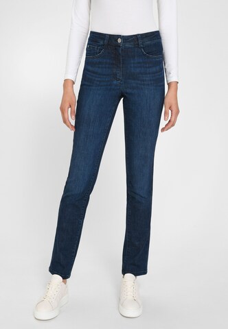 Basler Regular Jeans in Blauw: voorkant