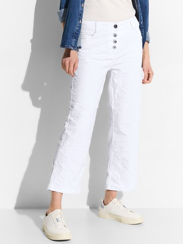 CECIL Loose fit Jeans 'Neele' in White