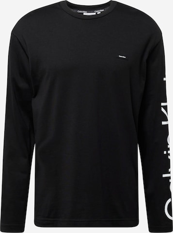 Calvin Klein T-shirt 'Hero' i svart: framsida