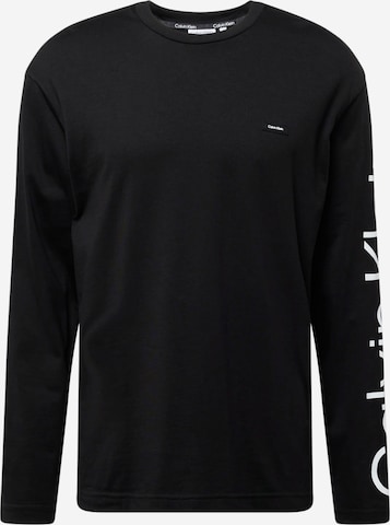 Calvin Klein - Camiseta 'Hero' en negro: frente