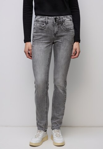 STREET ONE Regular Jeans in Grey: front