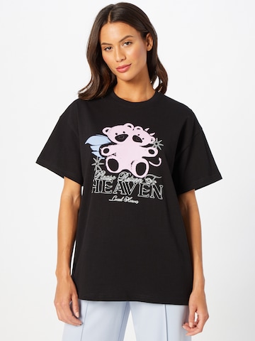 LOCAL HEROES Shirt 'RETURN TO HEAVEN' in Black: front