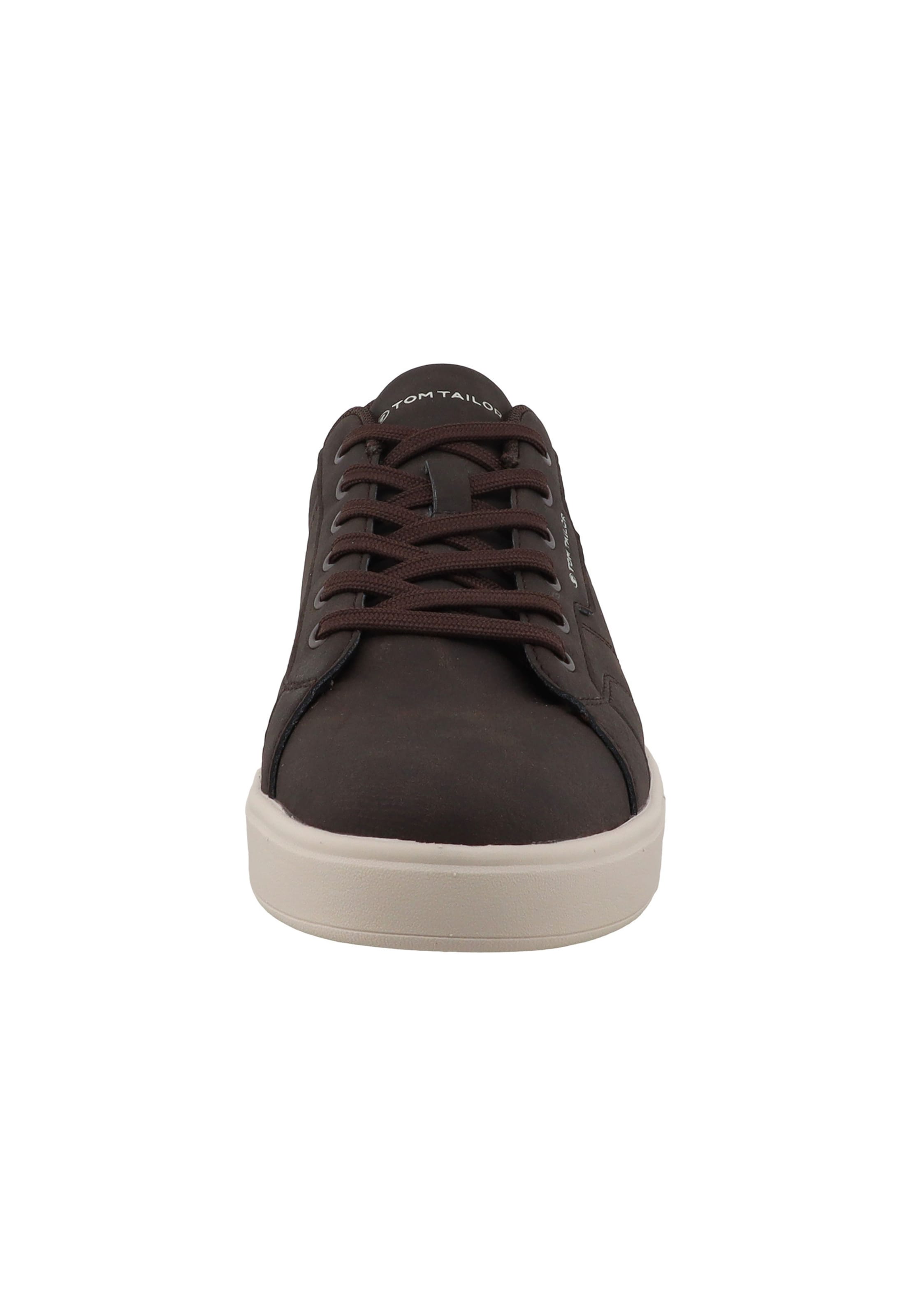 TOM TAILOR Sneakersy niskie w kolorze brązowy