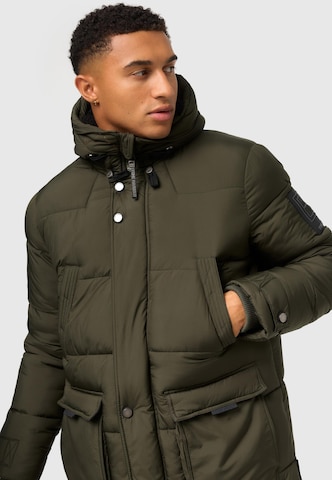 STONE HARBOUR Winterparka 'Beviis' in Groen