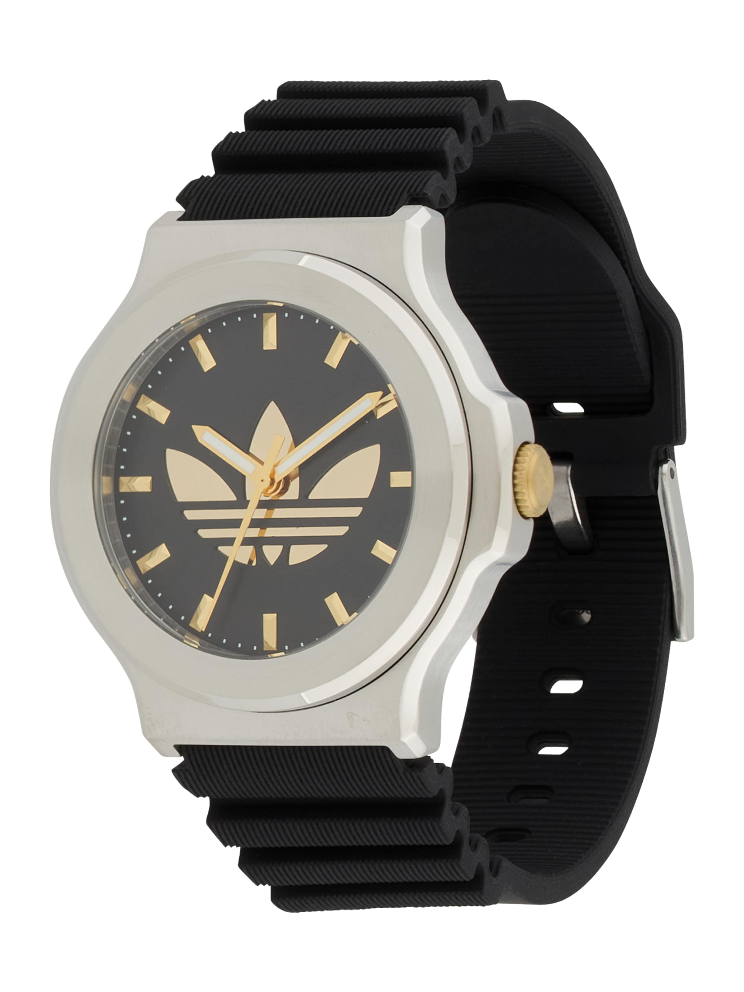 ADIDAS ORIGINALS - Reloj analógico 'EXPRESSION THREE' en negro: frente