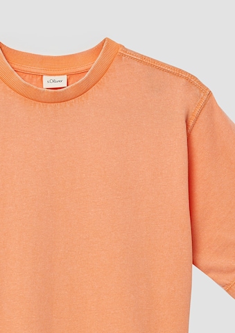 s.Oliver Shirt in Oranje