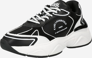 Karl Lagerfeld Sneakers laag in Zwart: voorkant