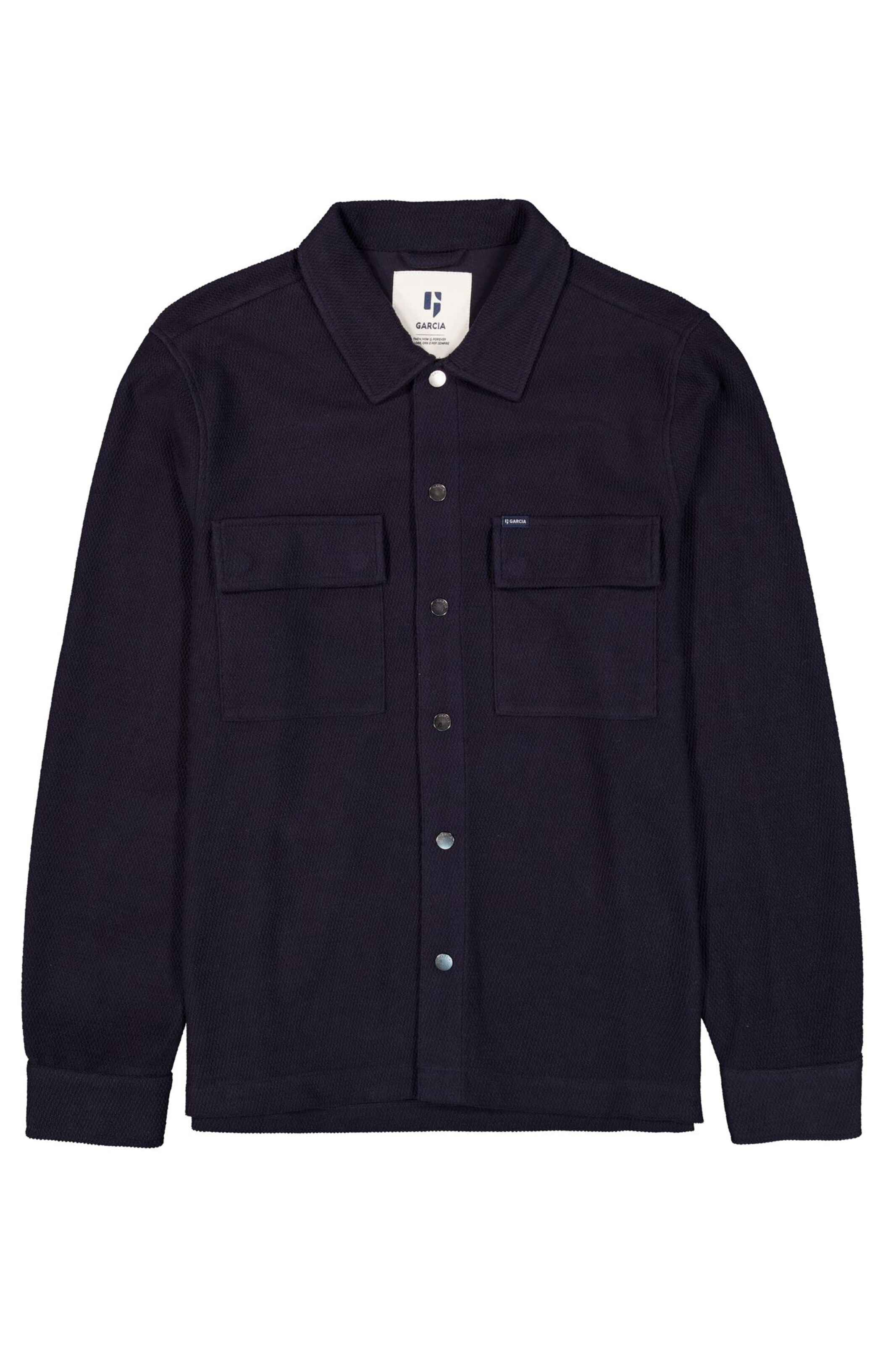GARCIA - Chaqueta de entretiempo en azul: frente