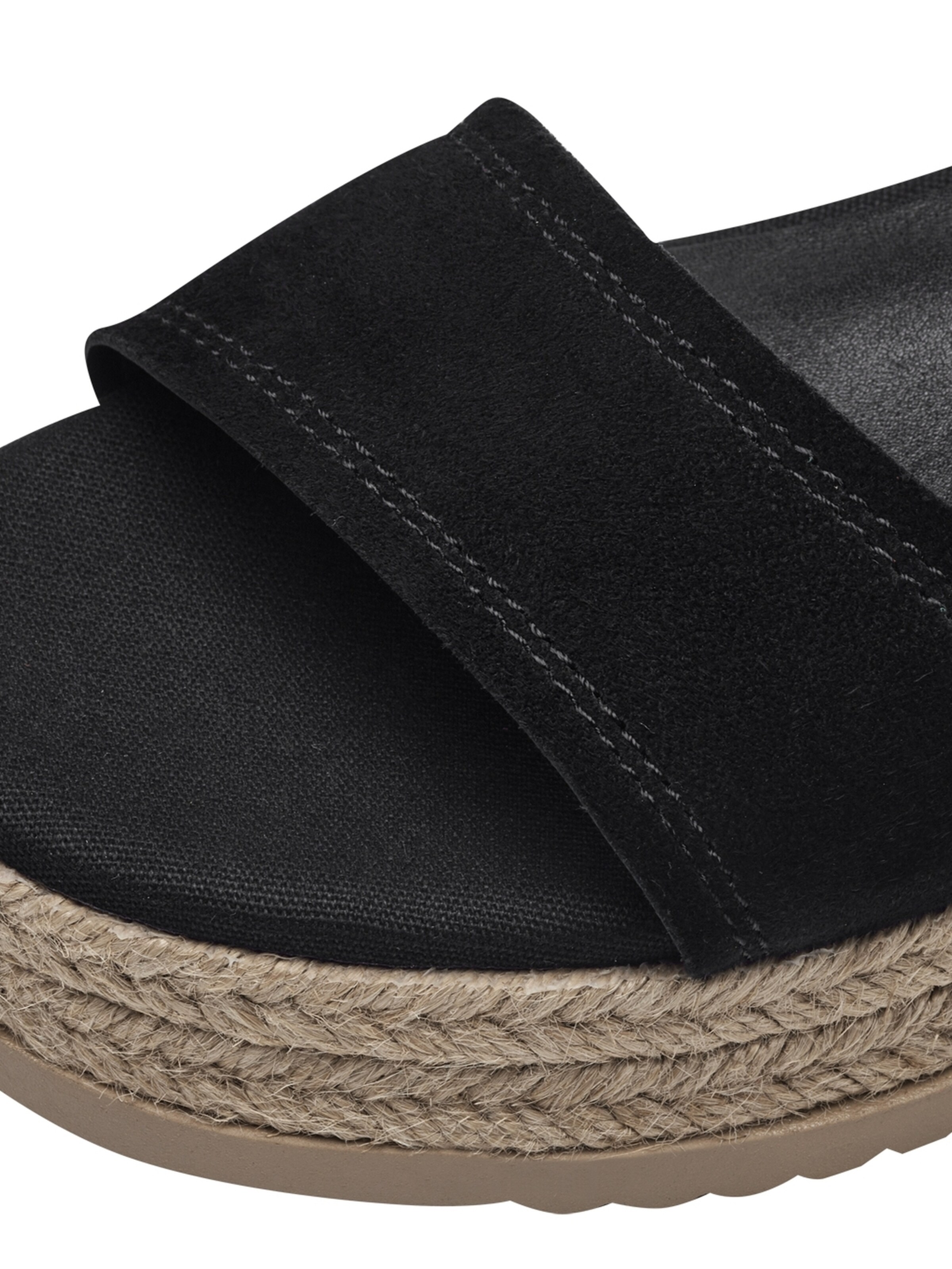 Sandales à lanières Tamaris en noir