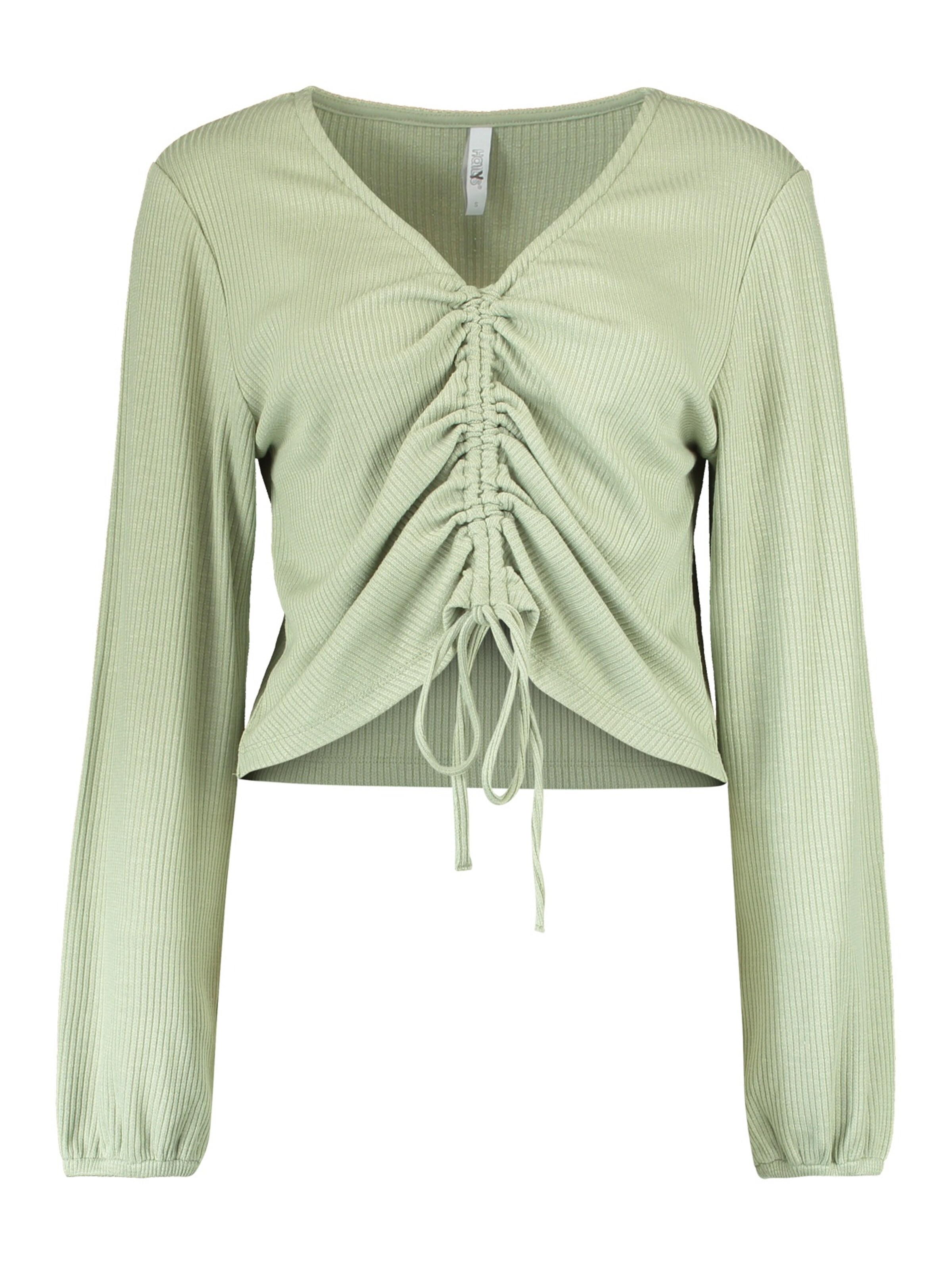 Hailys Majica 'Quinn' | zelena barva: sprednja stran