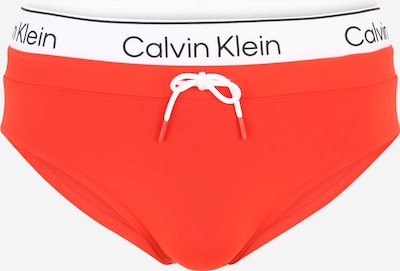 Calvin Klein Swimwear Плавательные шорты в Оранжево-красный / Черный / Белый, Обзор товара