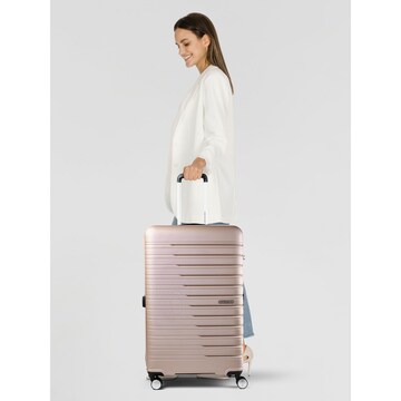 American Tourister Trolley in Gold