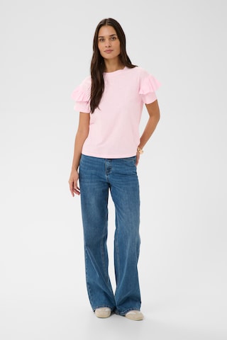Kaffe T-Shirt 'KAErin' in Pink