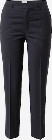 Filippa K Slim fit Trousers with creases 'Emma' in Blue: front
