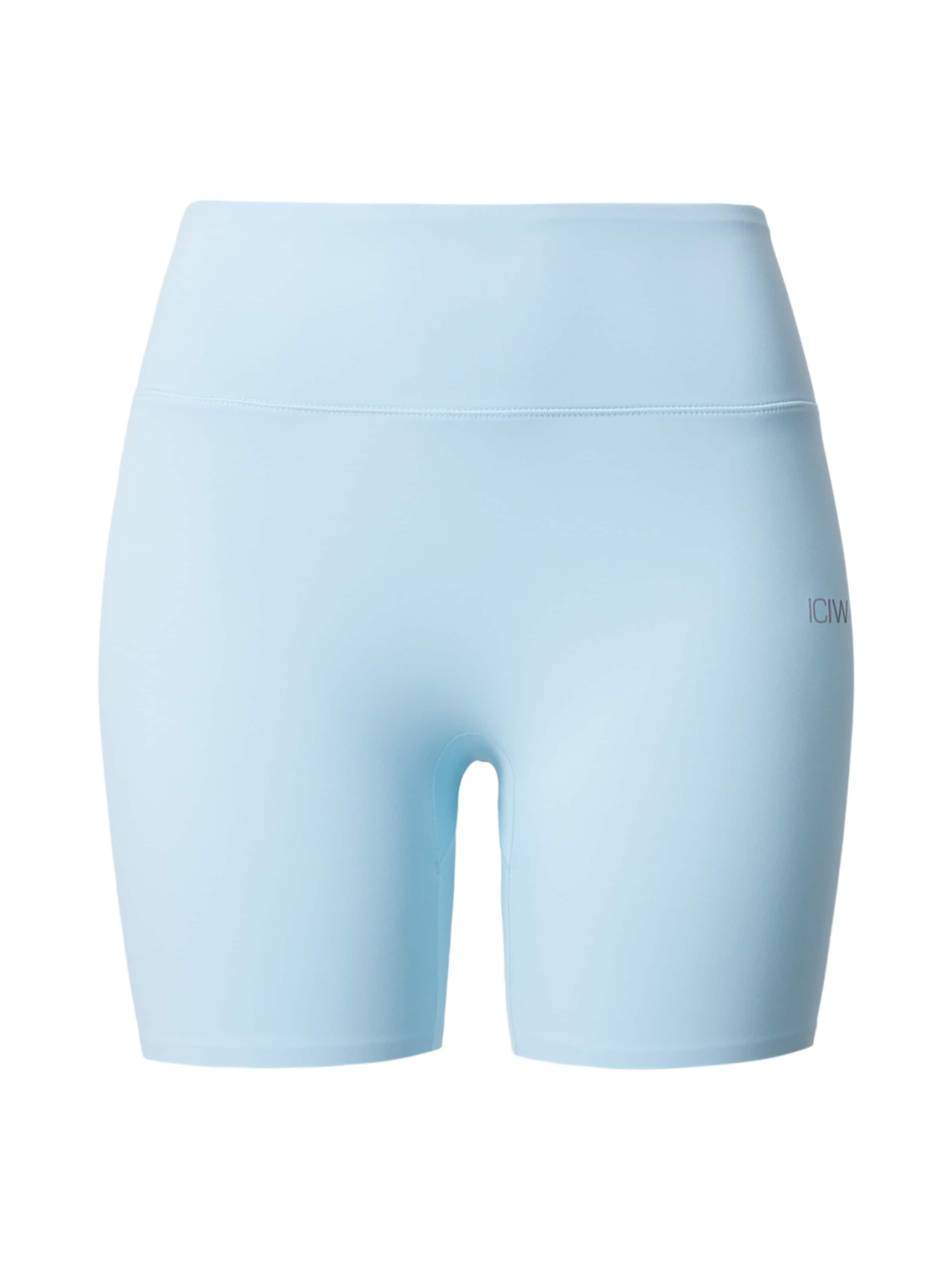 ICANIWILL Workout Pants 'Mirage' in Blue: front
