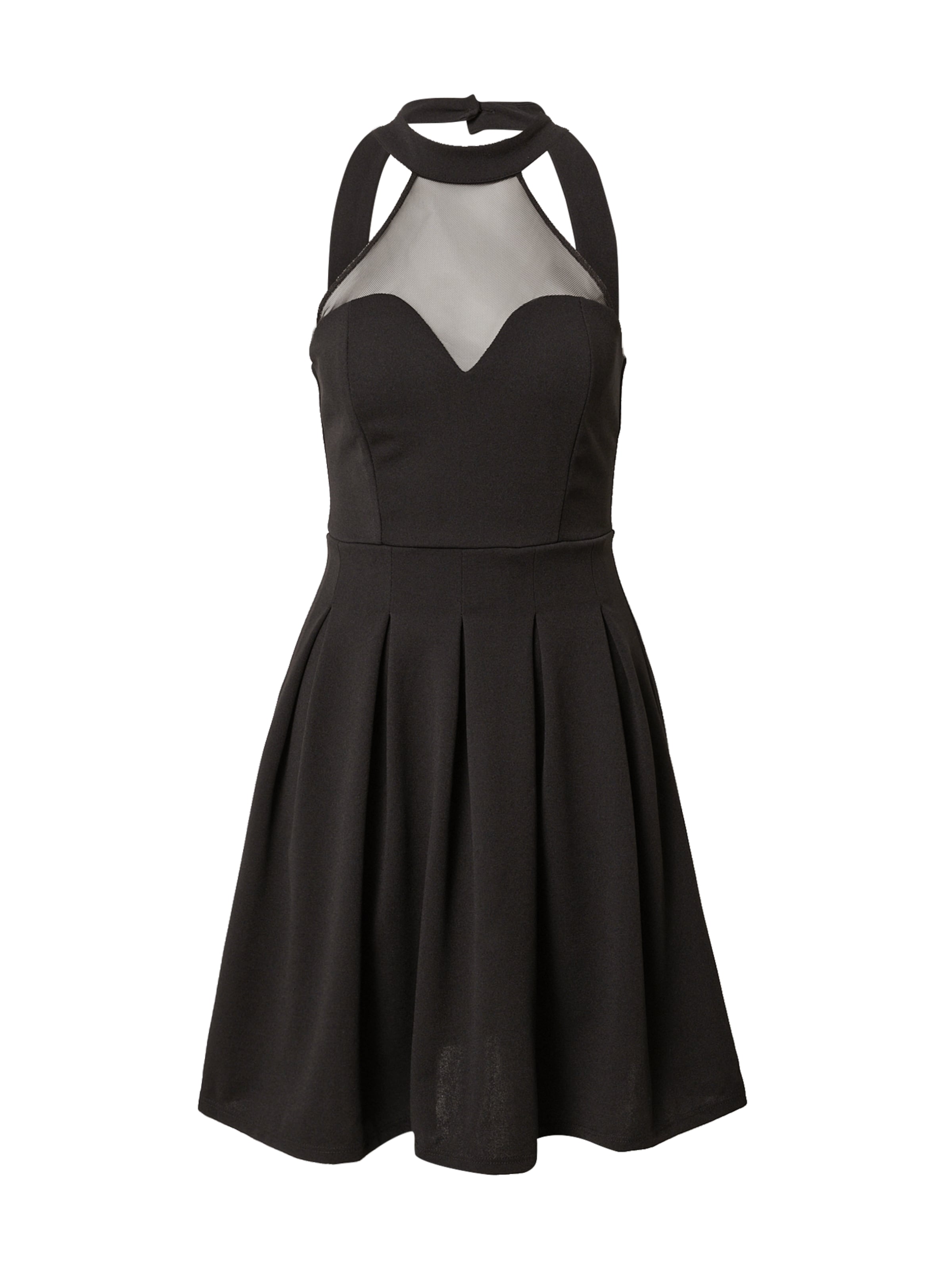 Abito 'BERNICE' di WAL G. in nero: frontale