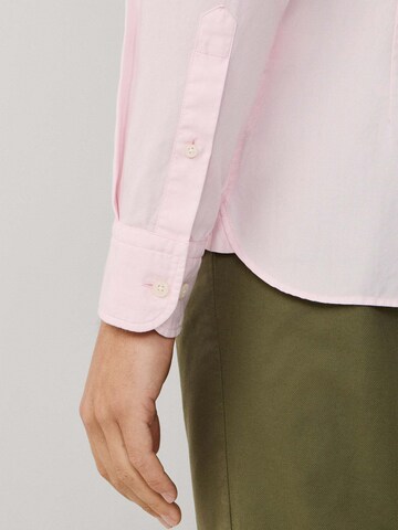 Hackett London Regular Fit Hemd 'Ess' in Pink