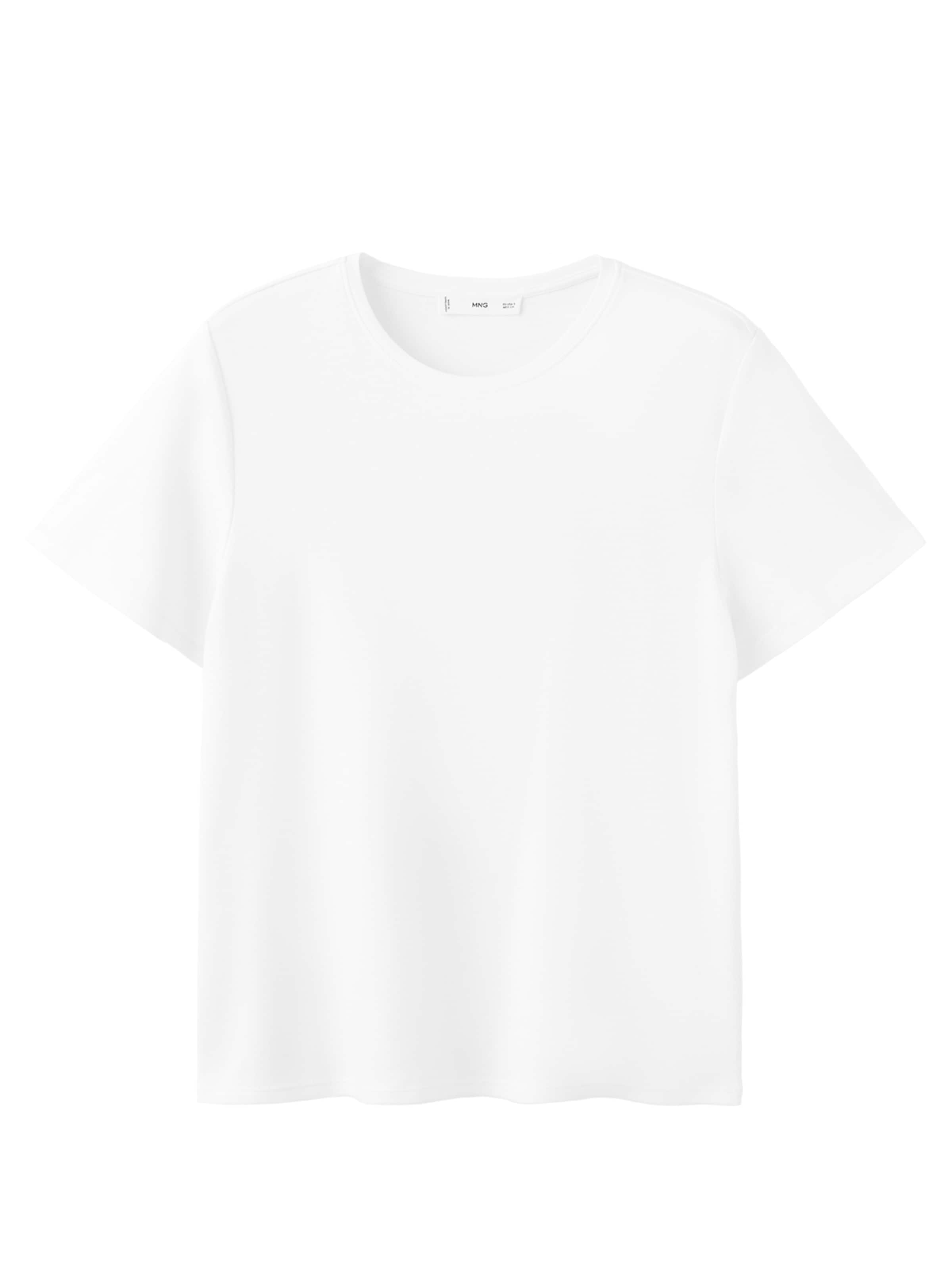 MANGO T-Shirt 'RITI' in Weiß: Vorderseite