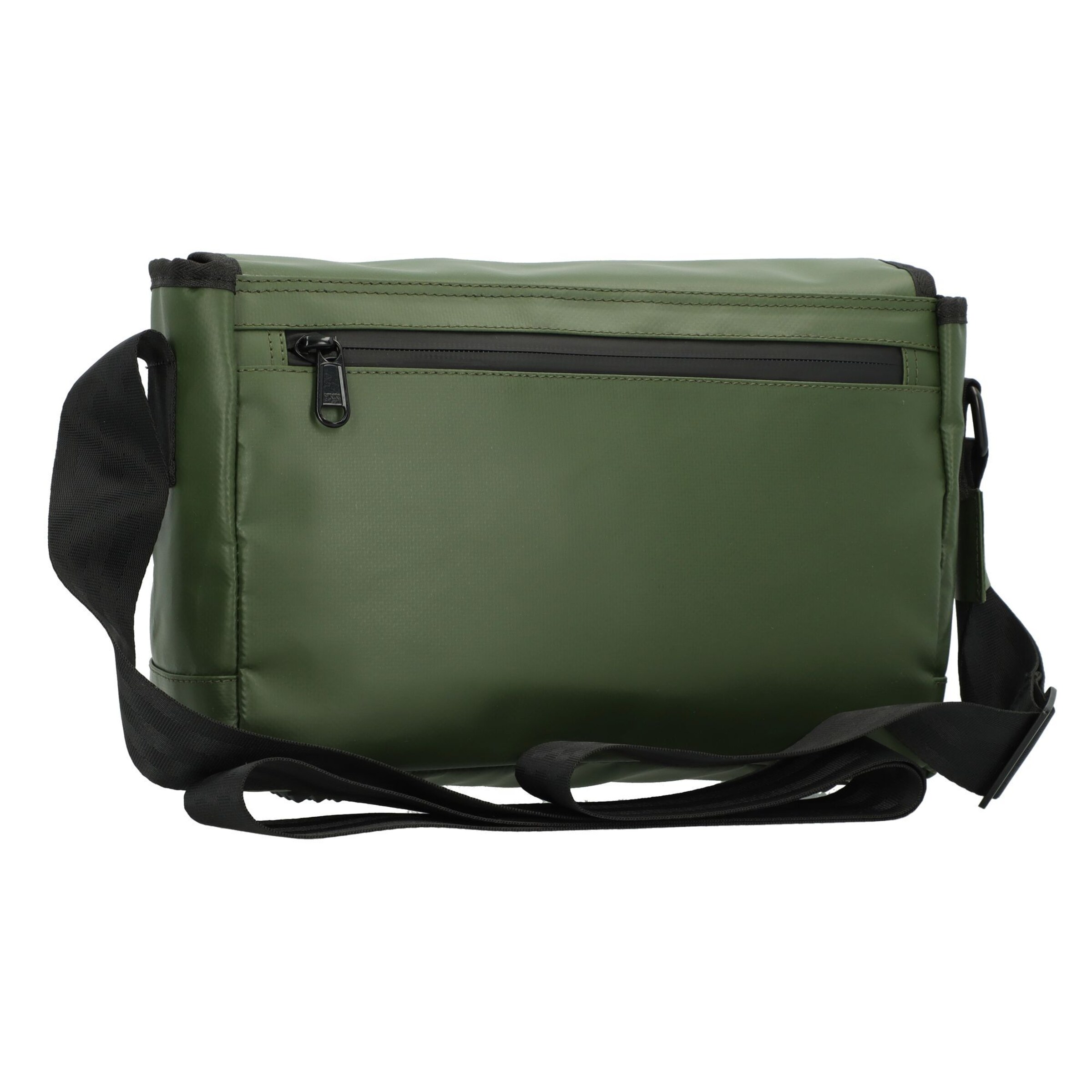 GREENBURRY Crossbody bag 'Upcycled Tarpaulin' in Green