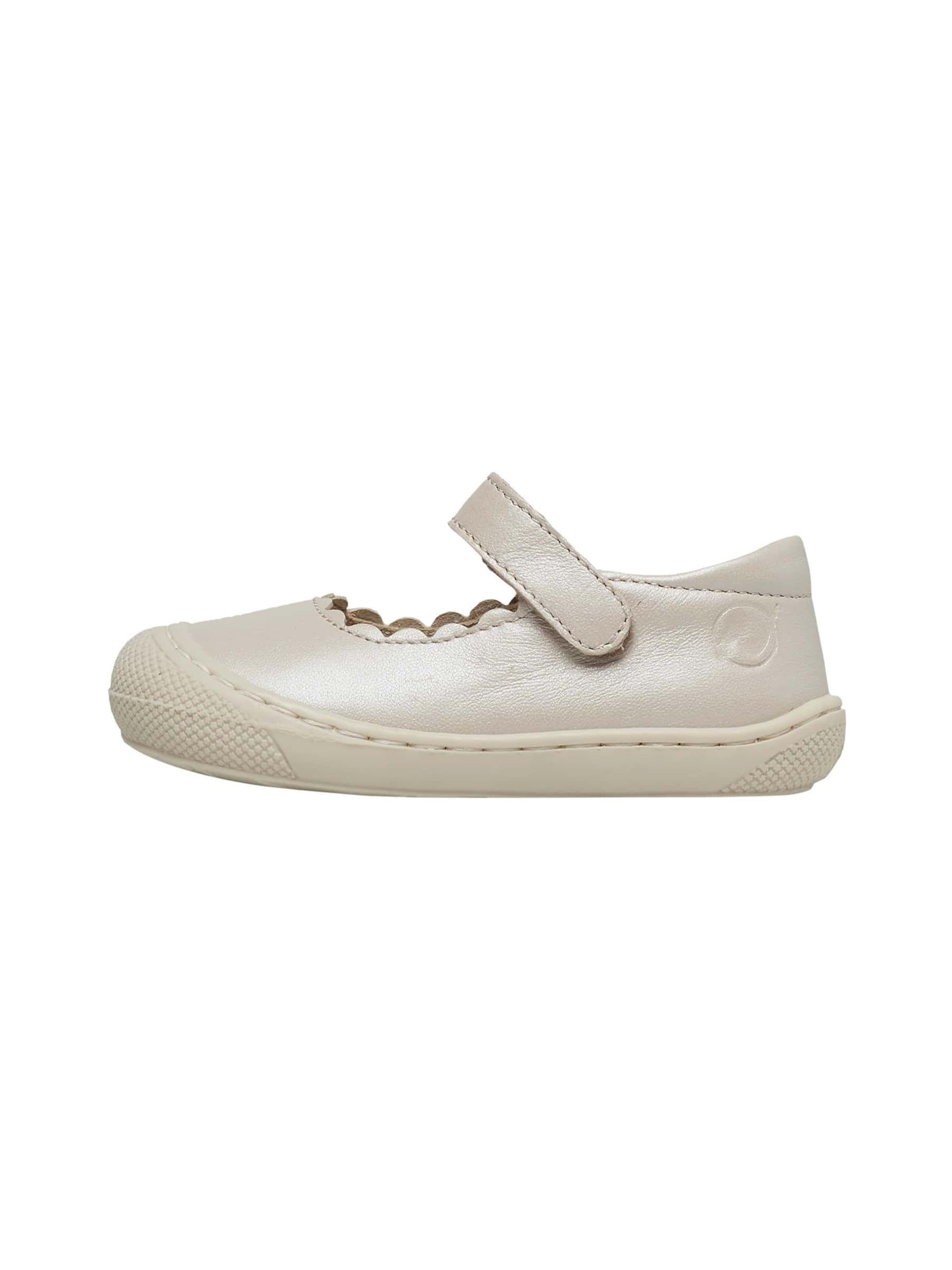 NATURINO Ballerina's 'DORSIA' in Wit: voorkant