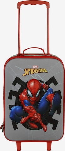 marvel Koffer 'Spiderman' in Rot: Vorderseite