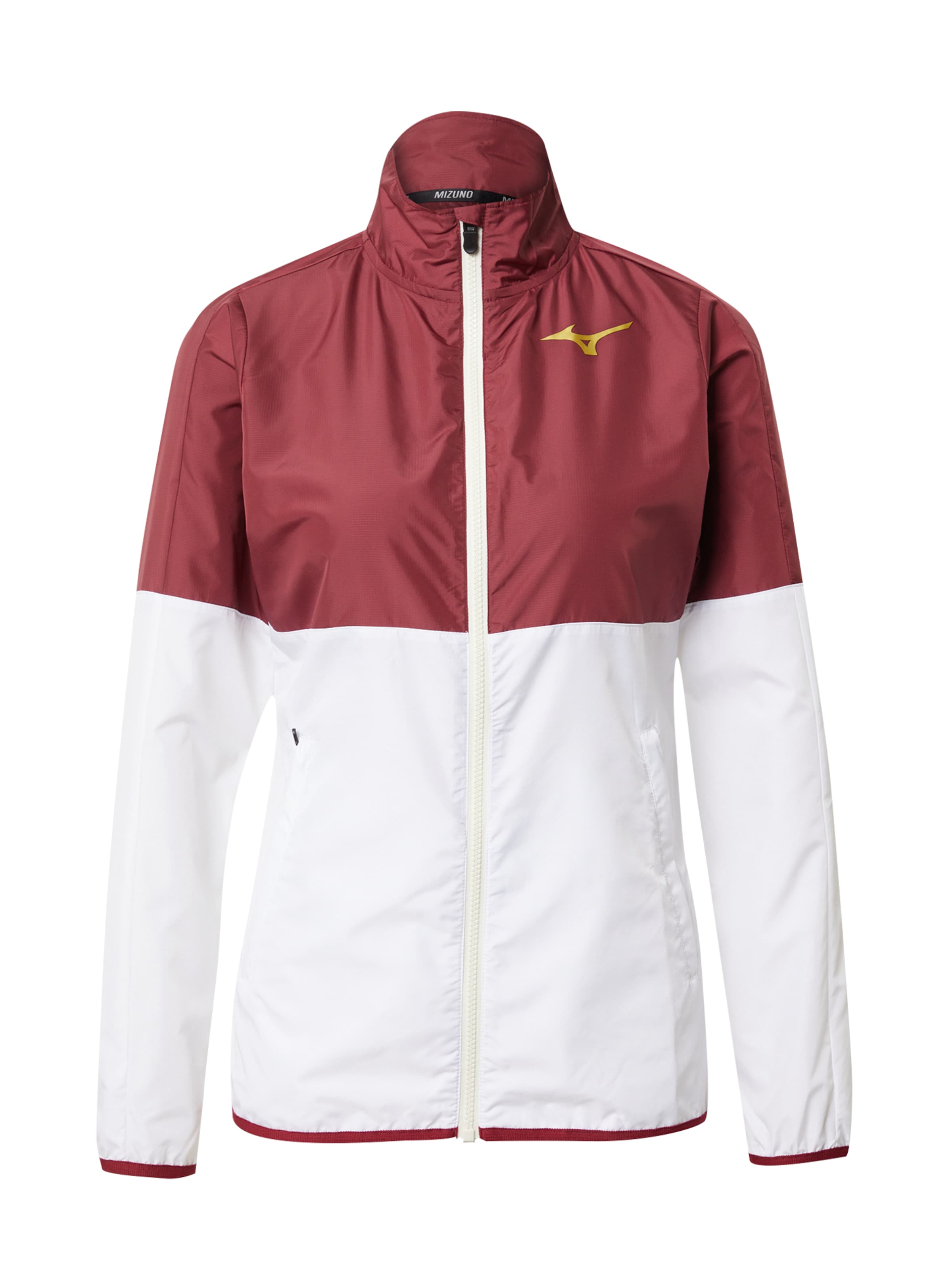 MIZUNO Αθλητικό μπουφάν σε κόκκινο: μπροστά