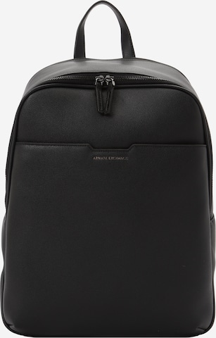 ARMANI EXCHANGE Reppu 'ALEX' värissä musta: etupuoli